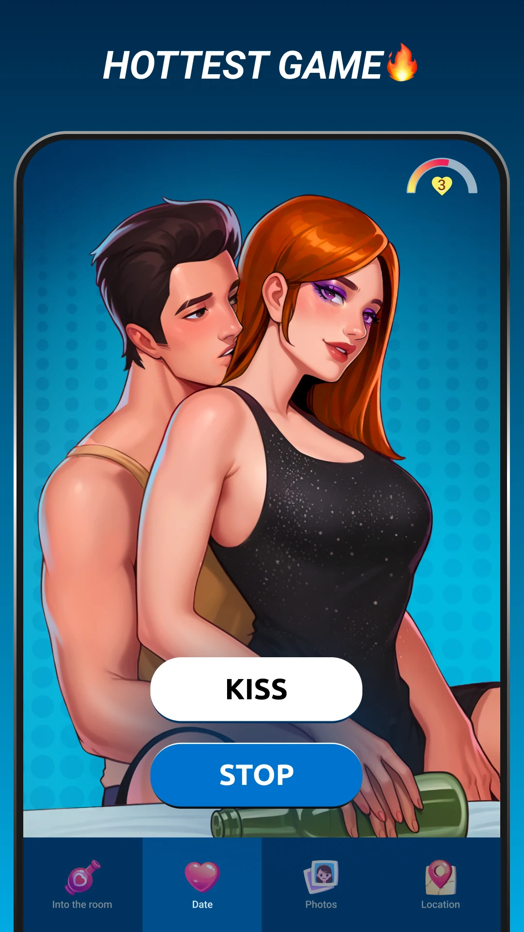Kiss Kiss: Spin the Bottle screenshot