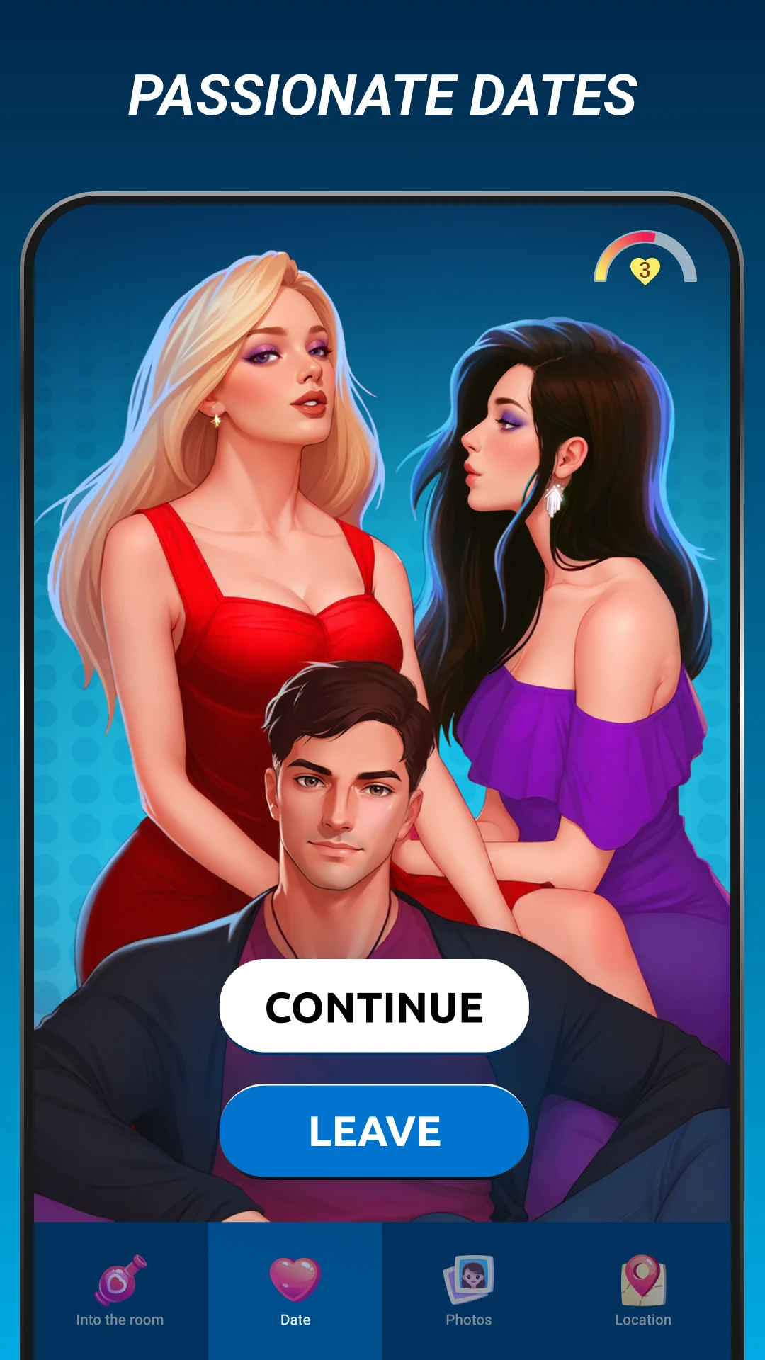 Kiss Kiss: Spin the Bottle screenshot